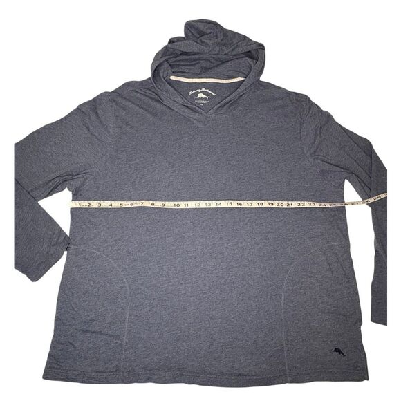 Tommy Bahama hooded long sleeve pullover in blue - XXL - Picture 7 of 8